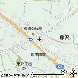 茨城県土浦市藤沢3489周辺の地図