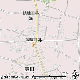 茨城県常総市豊田2028周辺の地図