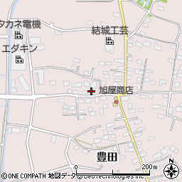 茨城県常総市豊田1902周辺の地図