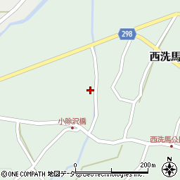 長野県東筑摩郡朝日村西洗馬1514-31周辺の地図