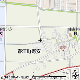 福井県坂井市春江町寄安周辺の地図