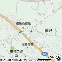 茨城県土浦市藤沢3486周辺の地図