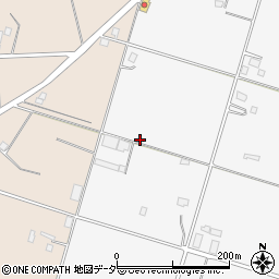 茨城県行方市次木981周辺の地図