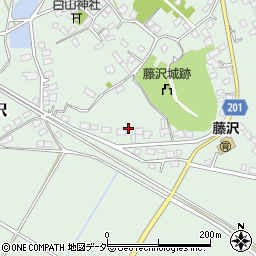 茨城県土浦市藤沢1825周辺の地図