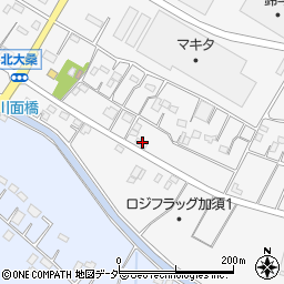 埼玉県加須市北大桑780-1周辺の地図