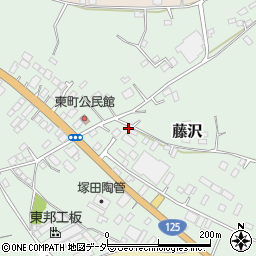 茨城県土浦市藤沢3484周辺の地図