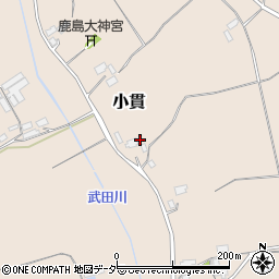 茨城県行方市小貫1024周辺の地図