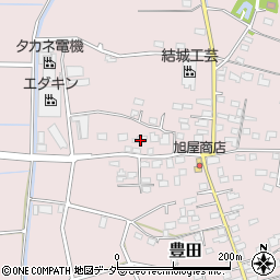 茨城県常総市豊田1904周辺の地図