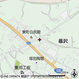 茨城県土浦市藤沢3485周辺の地図
