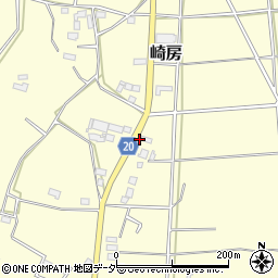 茨城県常総市崎房2458周辺の地図