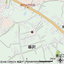 茨城県土浦市藤沢3104周辺の地図