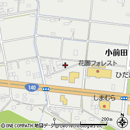 埼玉県深谷市小前田364周辺の地図