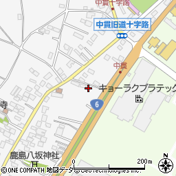 茨城県土浦市中貫1965周辺の地図