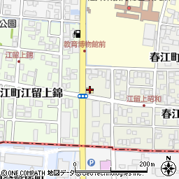 ガスト福井春江店周辺の地図