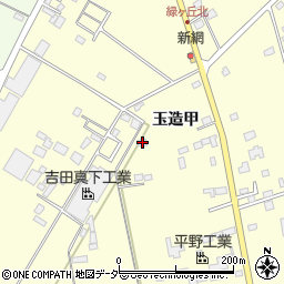 茨城県行方市玉造甲5675周辺の地図