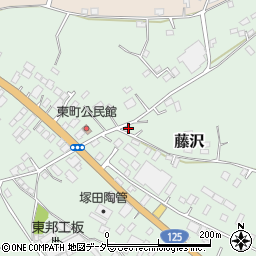 茨城県土浦市藤沢3459周辺の地図