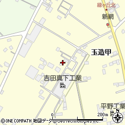 茨城県行方市玉造甲5595周辺の地図