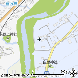 埼玉県秩父郡長瀞町岩田58周辺の地図