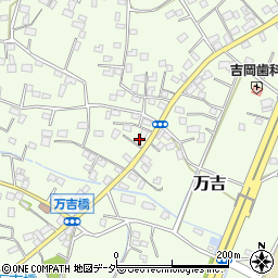 埼玉県熊谷市万吉771周辺の地図
