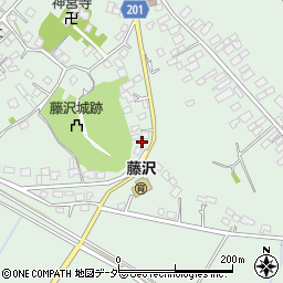 茨城県土浦市藤沢1684周辺の地図