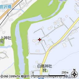埼玉県秩父郡長瀞町岩田55周辺の地図