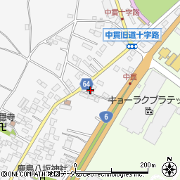 茨城県土浦市中貫2216周辺の地図