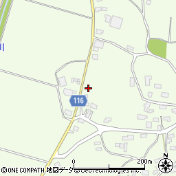 茨城県行方市若海591-3周辺の地図