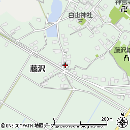 茨城県土浦市藤沢1847周辺の地図