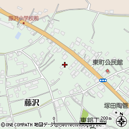 茨城県土浦市藤沢3373周辺の地図