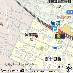 埼玉県加須市富士見町6-5周辺の地図