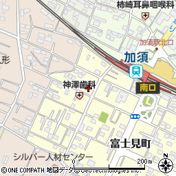 加須中央整骨院周辺の地図