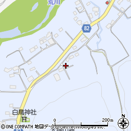 埼玉県秩父郡長瀞町岩田158周辺の地図