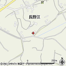 茨城県行方市長野江521周辺の地図