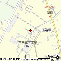 茨城県行方市玉造甲5594-7周辺の地図