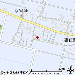 埼玉県熊谷市御正新田493周辺の地図