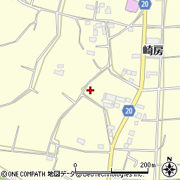 茨城県常総市崎房400周辺の地図