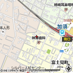 埼玉県加須市富士見町6周辺の地図