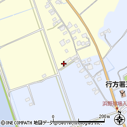 茨城県行方市八木蒔223周辺の地図