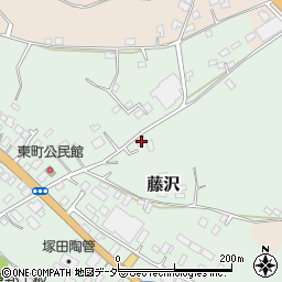 茨城県土浦市藤沢3457周辺の地図