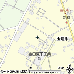 茨城県行方市玉造甲5594-9周辺の地図