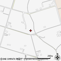 茨城県行方市次木1103周辺の地図