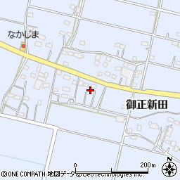 埼玉県熊谷市御正新田500周辺の地図