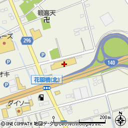 関東いすゞ自動車株式会社　深谷花園支店周辺の地図