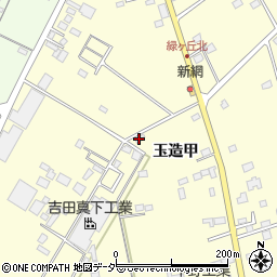 茨城県行方市玉造甲6518周辺の地図