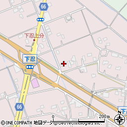 埼玉県行田市下忍2056周辺の地図
