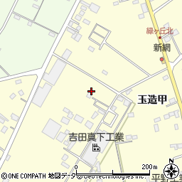 茨城県行方市玉造甲5594-8周辺の地図