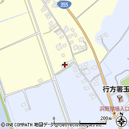 茨城県行方市八木蒔223-4周辺の地図