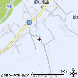 埼玉県秩父郡長瀞町岩田189周辺の地図