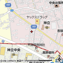 きらら弐番館周辺の地図