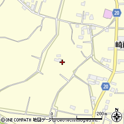 茨城県常総市崎房838周辺の地図